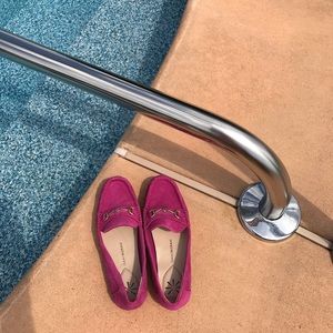 Isaac Mizrahi Suede Driving Moccasins. Like New.